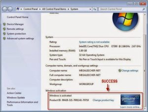 Windows 7 Ultimate Product Key With Full Crack