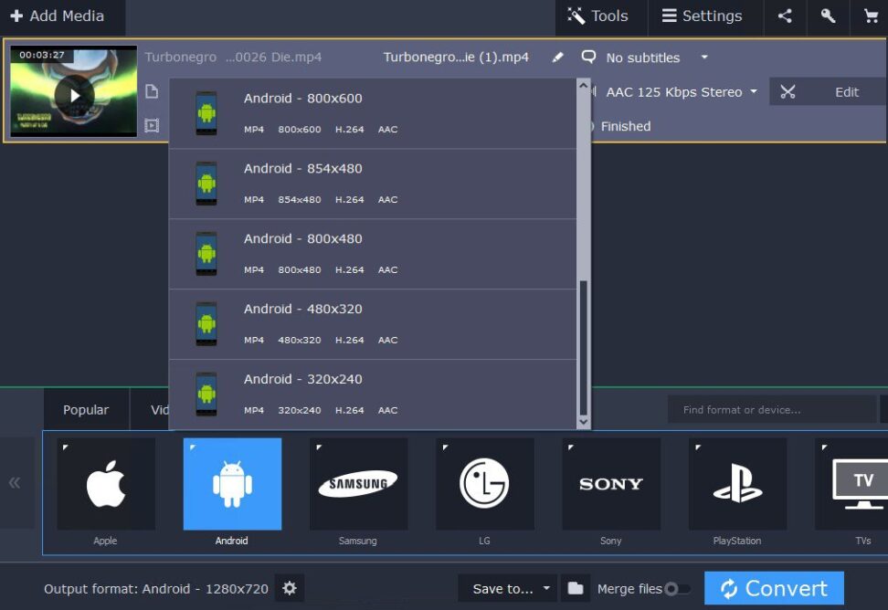 movavi bitrate converter