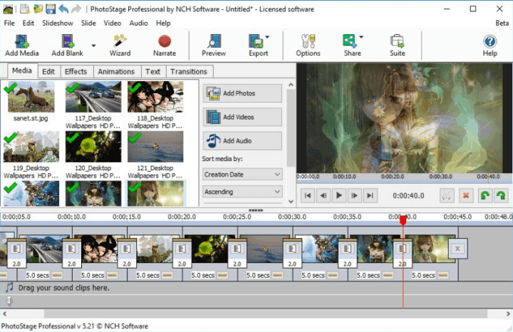 download the new version PhotoStage Slideshow Producer Professional 10.52