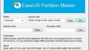 EaseUS Partition Master 17.1 Crack + License Key 2023 [Latest]