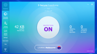 F-Secure Freedome VPN Crack Free Download latest